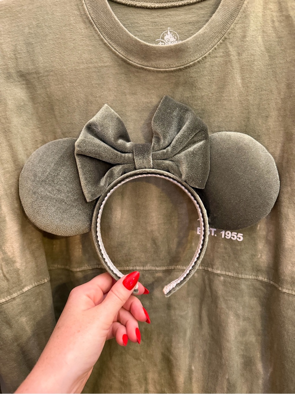 Sage Green Spirit Jersey & Matching Ears